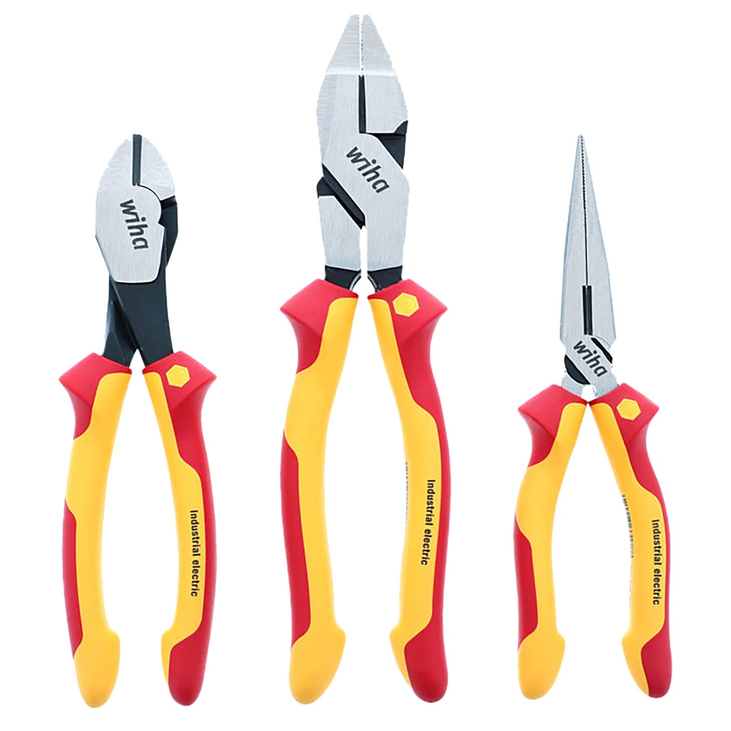 32968 INS GRIP PLIERS AND CUTTRS ST 3 PC - Pliers And Tweezers